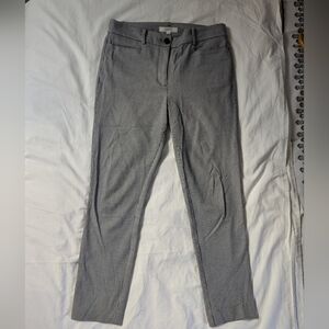Loft size 6 Checkered Skinny Pants